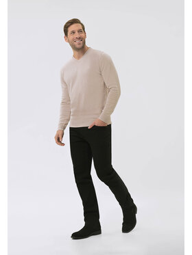Volcano Volcano Sweter S-KLARO Beżowy Regular Fit