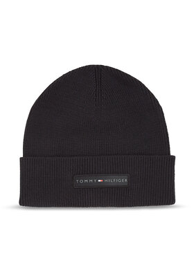 Tommy Hilfiger Tommy Hilfiger Kapa Th Skyline Beanie AM0AM11495 Crna