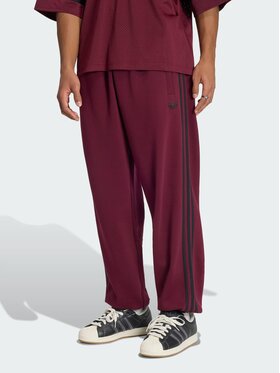 adidas adidas Spodnie dresowe 167780 Czerwony Loose Fit