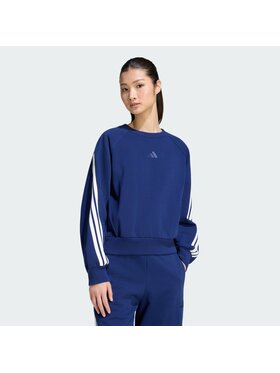 adidas adidas Bluza 164810 Niebieski jasny Loose Fit