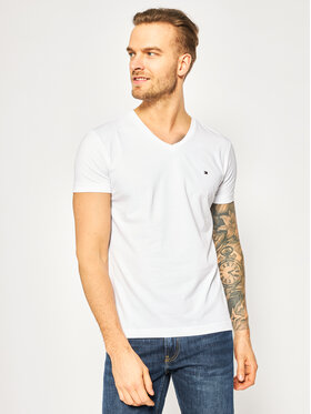 Tommy Hilfiger Tommy Hilfiger T-shirt MW0MW02045 Blanc Slim Fit
