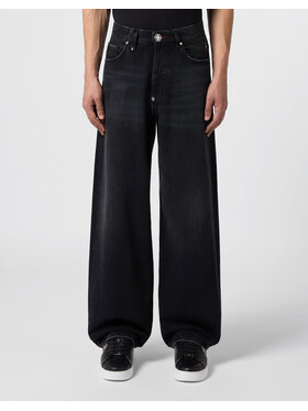 PHILIPP PLEIN PHILIPP PLEIN Jeansy 31242 Czarny Loose Fit