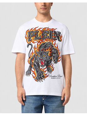 PHILIPP PLEIN PHILIPP PLEIN T-Shirt 32088 Biały Regular Fit