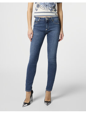 PHILIPP PLEIN PHILIPP PLEIN Jegginsy 29815 Niebieski Jegging Fit