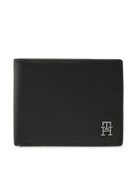 Tommy Hilfiger Tommy Hilfiger Velká pánská peněženka Th Modern Lea Mini Cc Wallet Černá