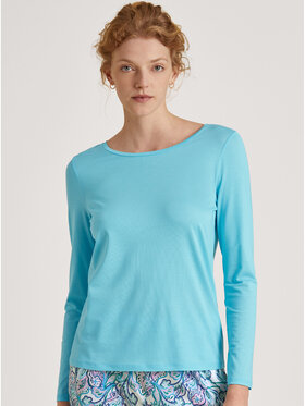 Calida Calida T-Shirt 15696 Niebieski Regular Fit