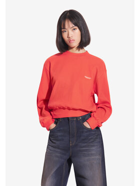 PROSTO. PROSTO. Bluza Ribbed Czerwony Oversize