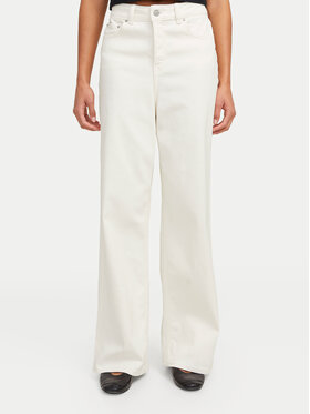 JJXX JJXX Jeansy Tokyo 12269078 Écru Wide Leg