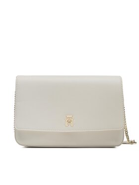 Tommy Hilfiger Tommy Hilfiger Geantă Th Timeless Flap Crossover AW0AW14487 Alb