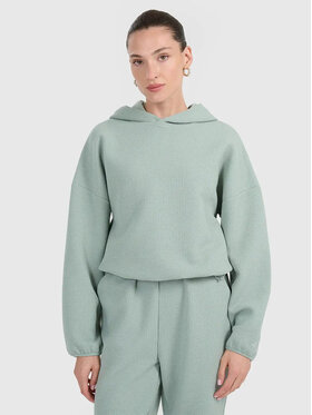 4F 4F Bluza 4FWAW25TSWSF1847 Zielony Active Fit