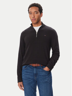 Tommy Jeans Tommy Jeans Sweter DM0DM21654 Czarny Slim Fit