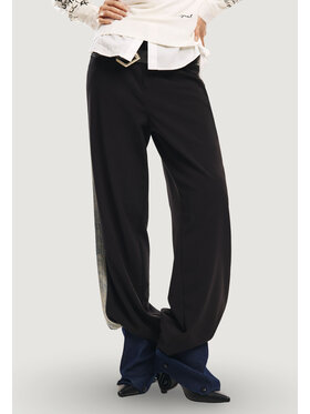Desigual Desigual Παντελόνι chino PANT_MIRANDA Μαύρο Boot Fit