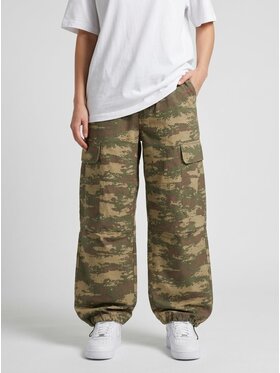 Jigga Wear Jigga Wear Spodnie cargo Camo ripstop 133347 Khaki Regular Fit