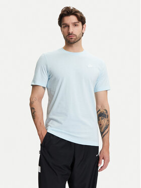 Nike Nike Тишърт Sportswear Club AR4997 Светлосиньо Regular Fit