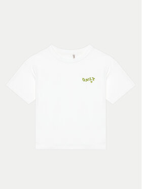 Kids ONLY Kids ONLY Футболка Maiken 15313877 Білий Regular Fit