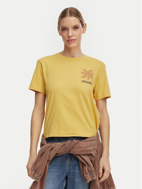 Quiksilver Quiksilver T-särk Standard  EQWZT03197 Kollane Regular Fit