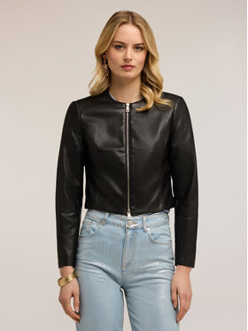 Motivi Motivi Giacca in similpelle R323Q001134N033 Nero Regular Fit