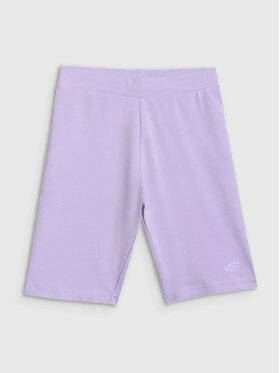 4F 4F Legginsy 4FJWSS26TSTIF028 Fioletowy