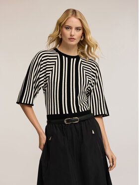 Motivi Motivi Cardigan M495W003597N0S1 Nero Over Fit