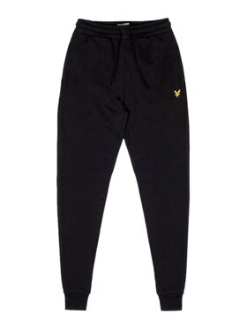 Lyle & Scott Lyle & Scott Spodnie outdoor LYLE & SCOTT Pantalone Uomo ML1134V Z865 Nero Czarny Standard Fit