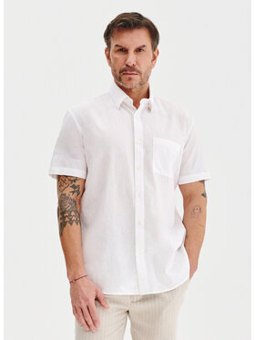Pako Lorente Pako Lorente Koszula P25SF-1K-003 Biały Regular Fit
