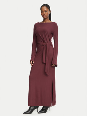 BOSS BOSS Kleid für den Alltag 50568970 Dunkelrot Regular Fit