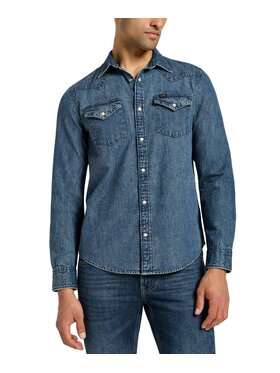 Lee Lee camicia di jeans 112355743 Blu Regular Fit