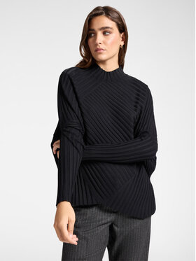 Elena Mirò Elena Mirò Sweter M457E001812N033 Czarny Regular Fit