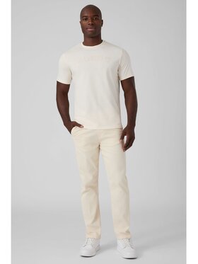 Guess Guess T-Shirt 185318 Beżowy Classic Fit