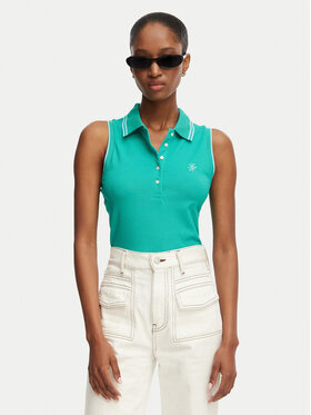 Tommy Hilfiger Tommy Hilfiger Polo 1985 WW0WW49561 Verde Slim Fit