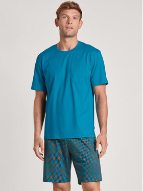 Calida Calida Pyžamo 44084 Modrá Comfortable Fit