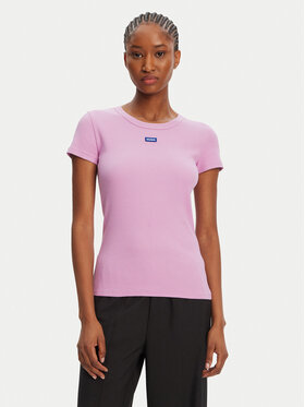 HUGO HUGO T-shirt Easy 50523924 Ružičasta Slim Fit