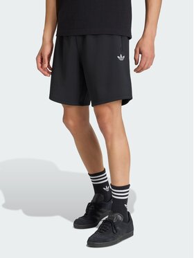 adidas adidas Szorty materiałowe 169737 Czarny Regular Fit