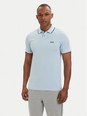 BOSS BOSS Polokošeľa Paul 50506193 Svetlo modrá Slim Fit