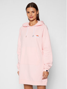Ellesse Ellesse Trikotažinė suknelė Honey SGK13289 Rožinė Relaxed Fit