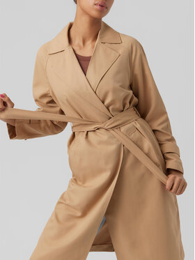 Vero Moda Trench Lou 10257581 Bež Regular Fit