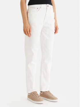 Calvin Klein Jeans Calvin Klein Jeans Blugi LV047F703G Alb Mom Fit