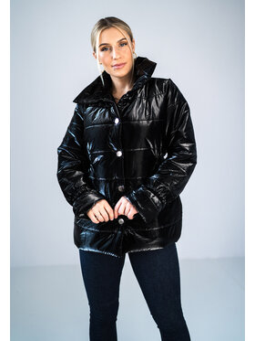 FIGL FIGL Zimné bundy M933 Čierna Regular Fit