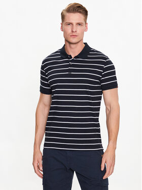 Volcano Volcano Polokošeľa T-Ship M35089 Tmavomodrá Regular Fit