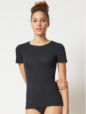 Skiny Skiny T-Shirt 80785 Czarny Slim Fit