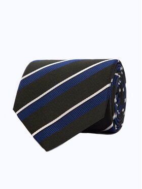 ELSNER ELSNER Krawat JEDWAB ŻAKARD A0018 Zielony