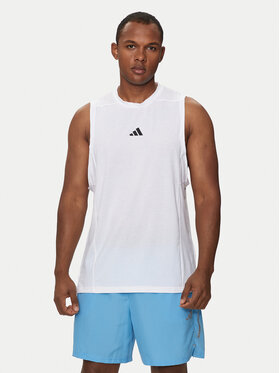 adidas adidas Koszulka techniczna Designed for Training IS3795 Biały Regular Fit