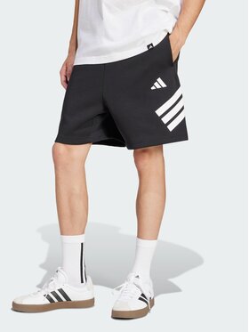 adidas adidas Szorty materiałowe 147667 Czarny Regular Fit