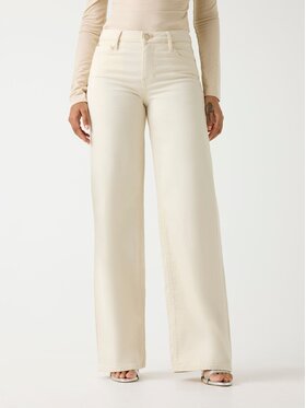 Guess Guess Spodnie materiałowe 180132 Beżowy Slim Fit
