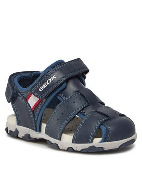 Geox Sandale B Sandal Flaffee Boy B4559B 08515 C4002 S Tamnoplava