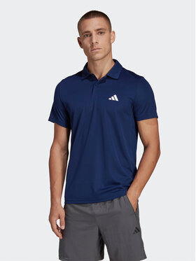 adidas adidas Polo marškinėliai Train Essentials Training Polo Shirt IB8104 Mėlyna Regular Fit