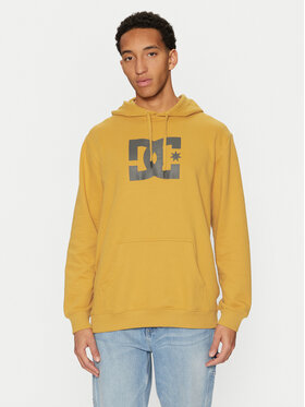 DC DC Світшот Star ADYSF03099 Жовтий Relaxed Fit