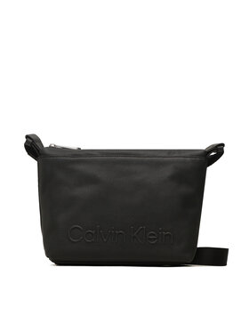 Calvin Klein Calvin Klein Ročna torba Ck Connect Wide Base Xbody Pu K40K400998 Črna