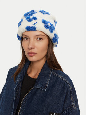 Kangol Kangol Шапка Floral Fleece Beanie K5421 Бял