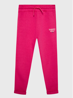 Tommy Hilfiger Tommy Hilfiger Spodnie dresowe Graphic KG0KG06866 M Różowy Tapered Fit